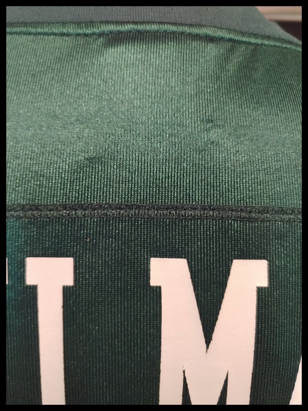 Vintage Reebok On Field New York Jets #51 Vilma Green Jersey NFL - Picture 5 of 6